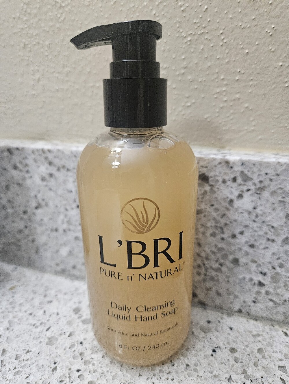 L'Bri Hand Soap, Aloe Gloves & Heqdband